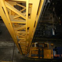Stacker crane - View from the top