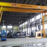 Double girder gantry crane 28t