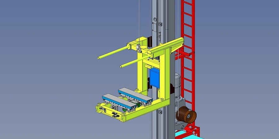 Stacker crane RZA 1000