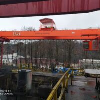 Double girder overhead crane 8000 kg / 8000 kg