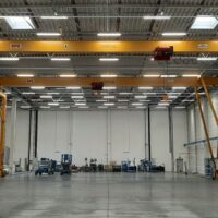 Single girder gantry crane 8,5t / 22m