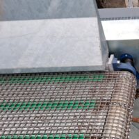 Antikorový dopravník na odpad - detail