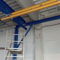 Mostový žeriav z KB systému - detail