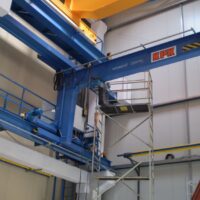 Wall travelling jib crane 3200 kg
