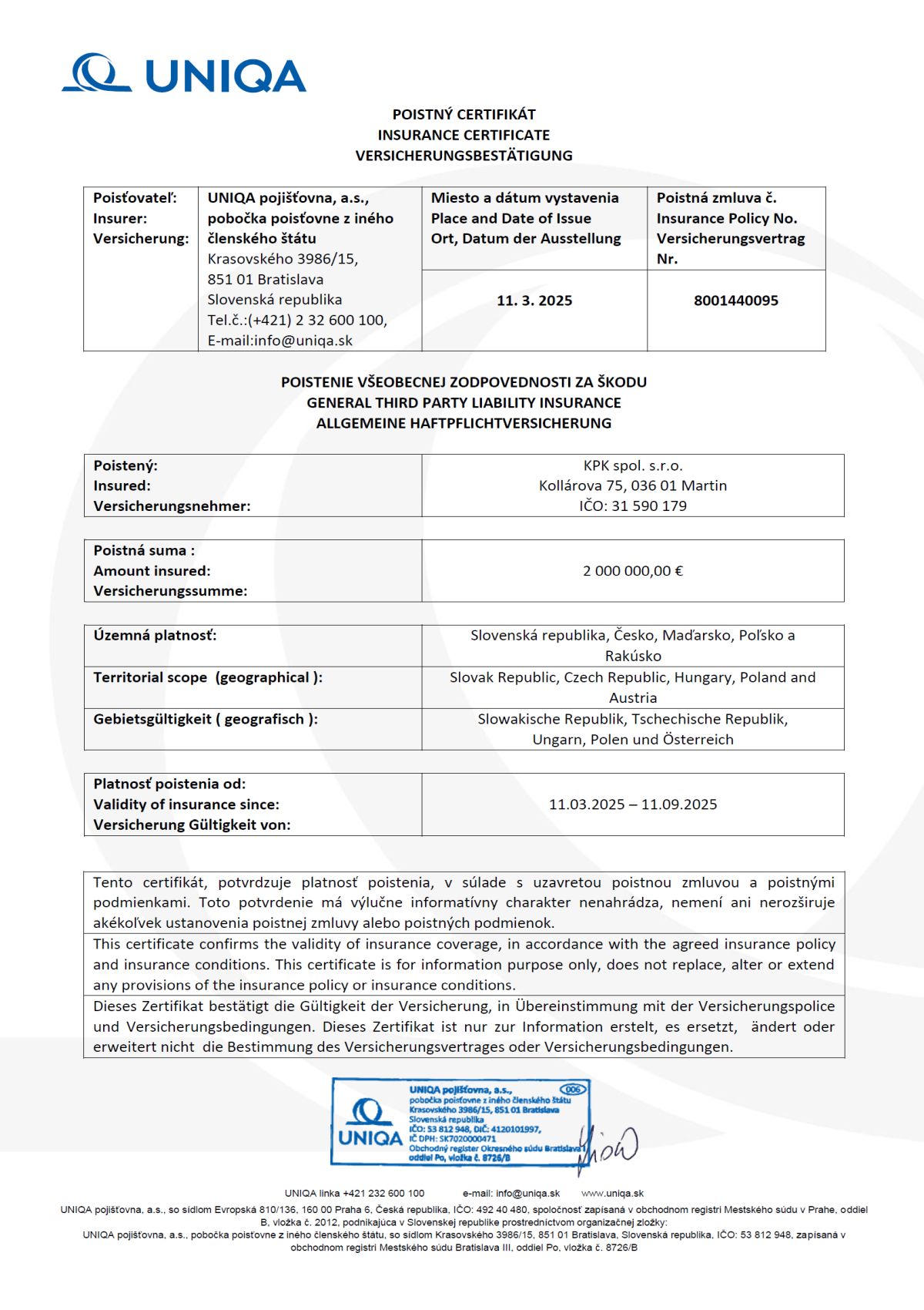Certifikáty